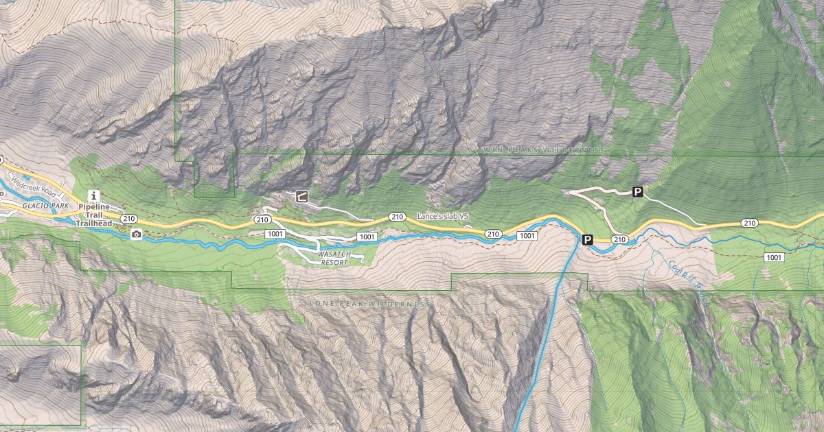 Map preview of Lance’s slab