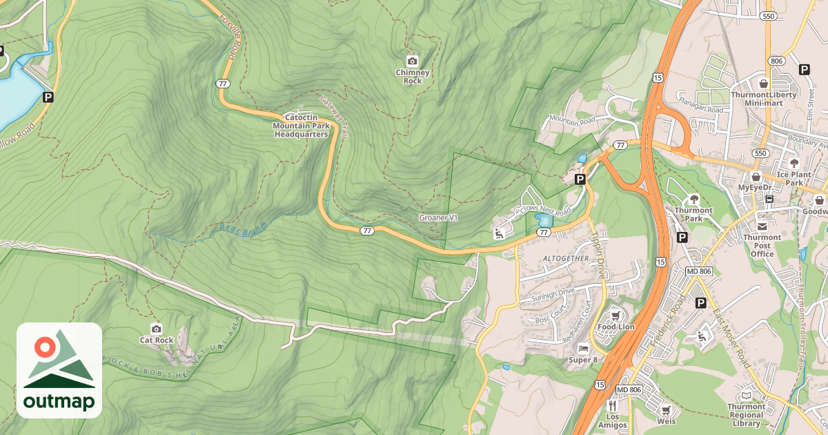 Map of Groaner