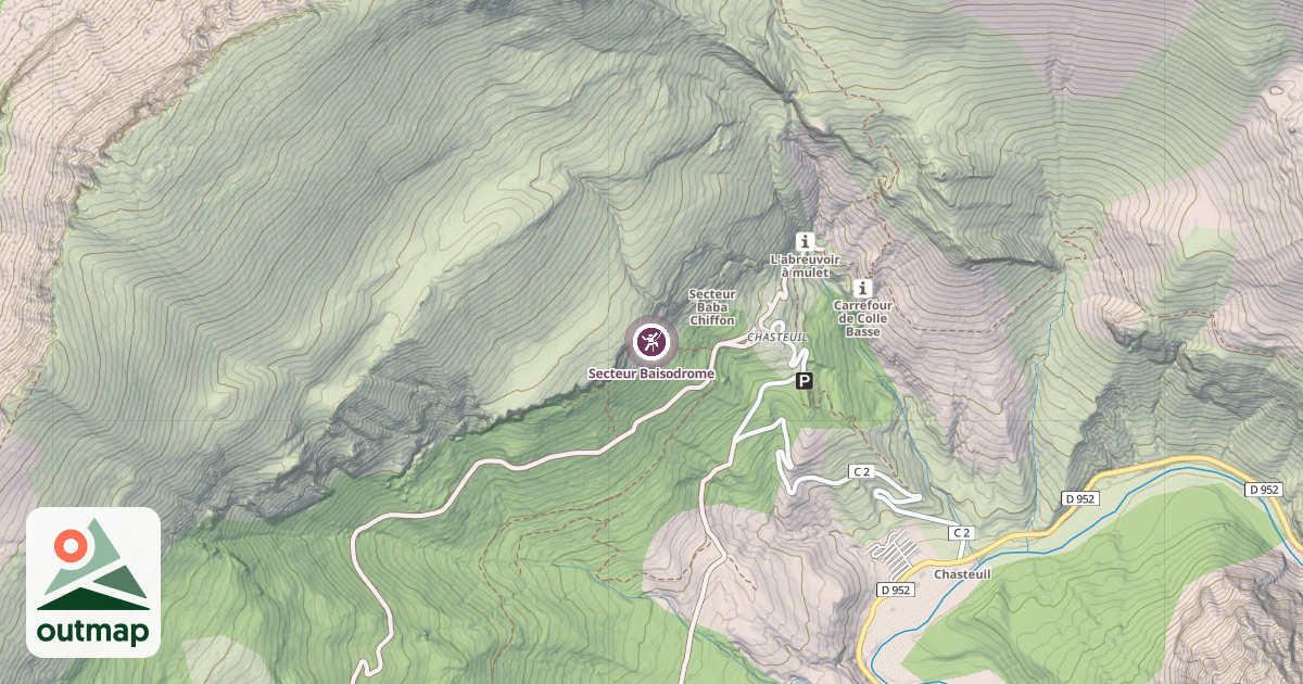 Map of Secteur Baisodrome