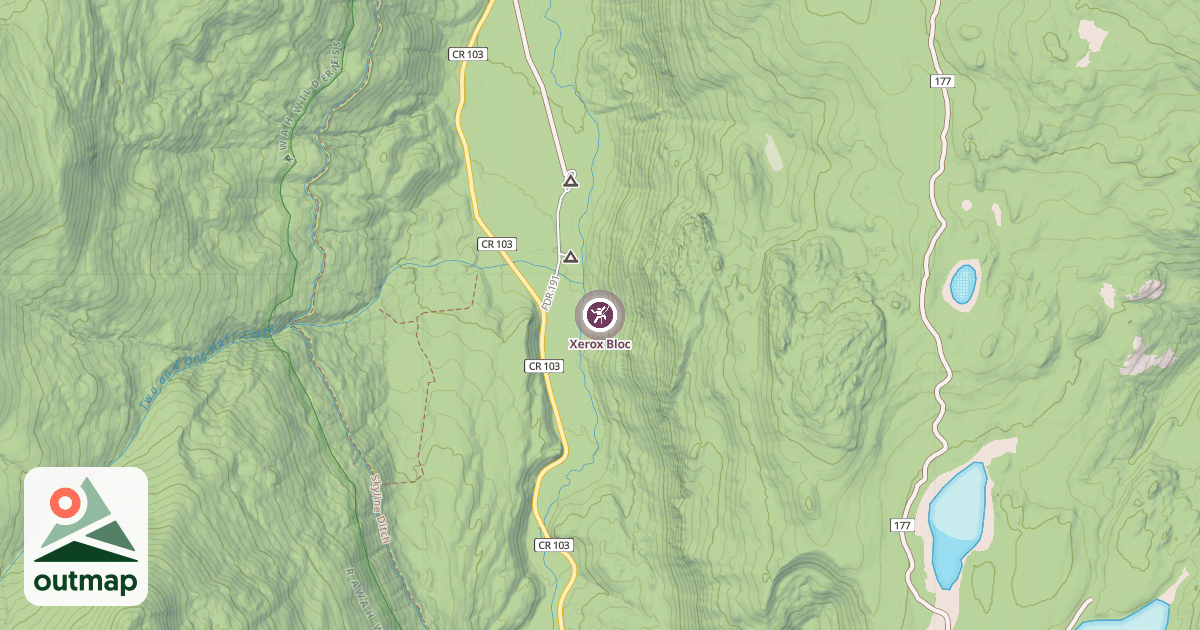 Map of Xerox Bloc