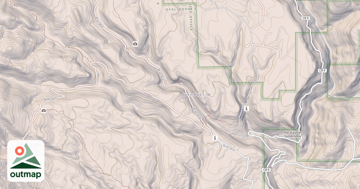 Map of Back in Black