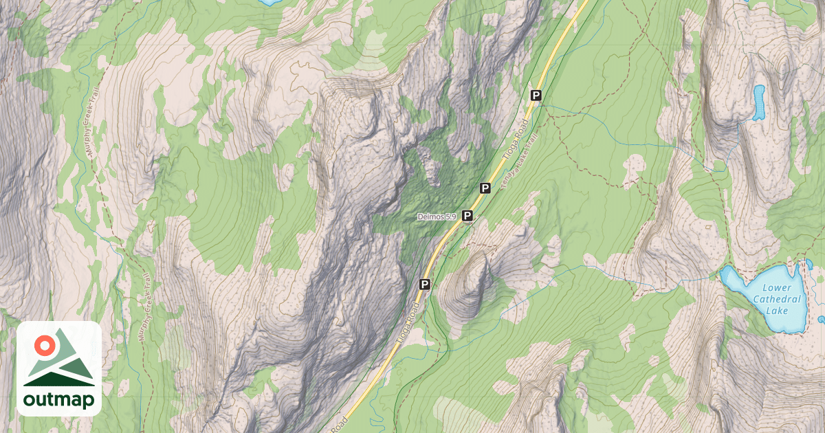 Map of Deimos