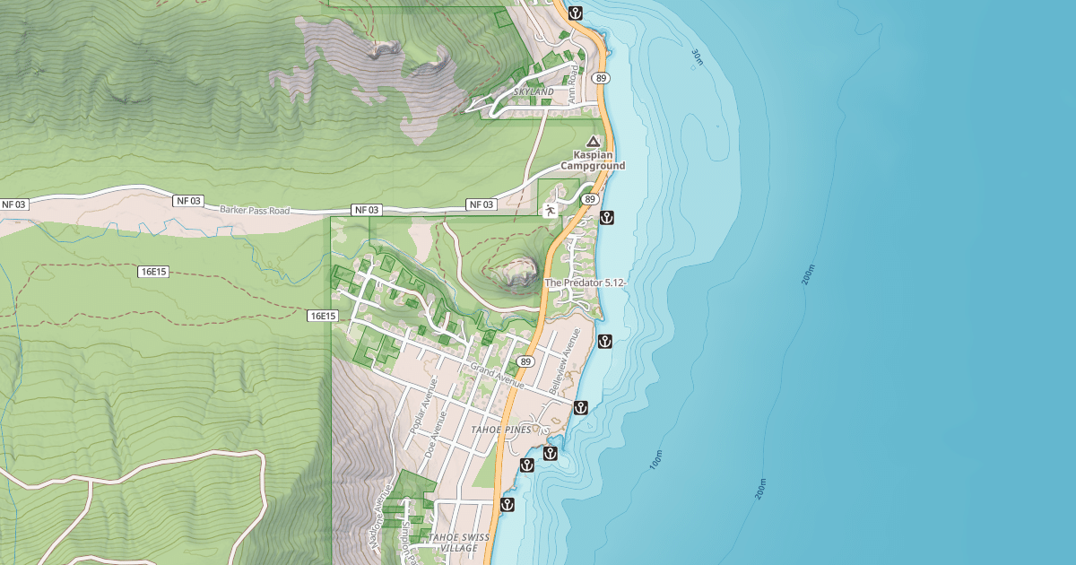 Map preview of The Predator