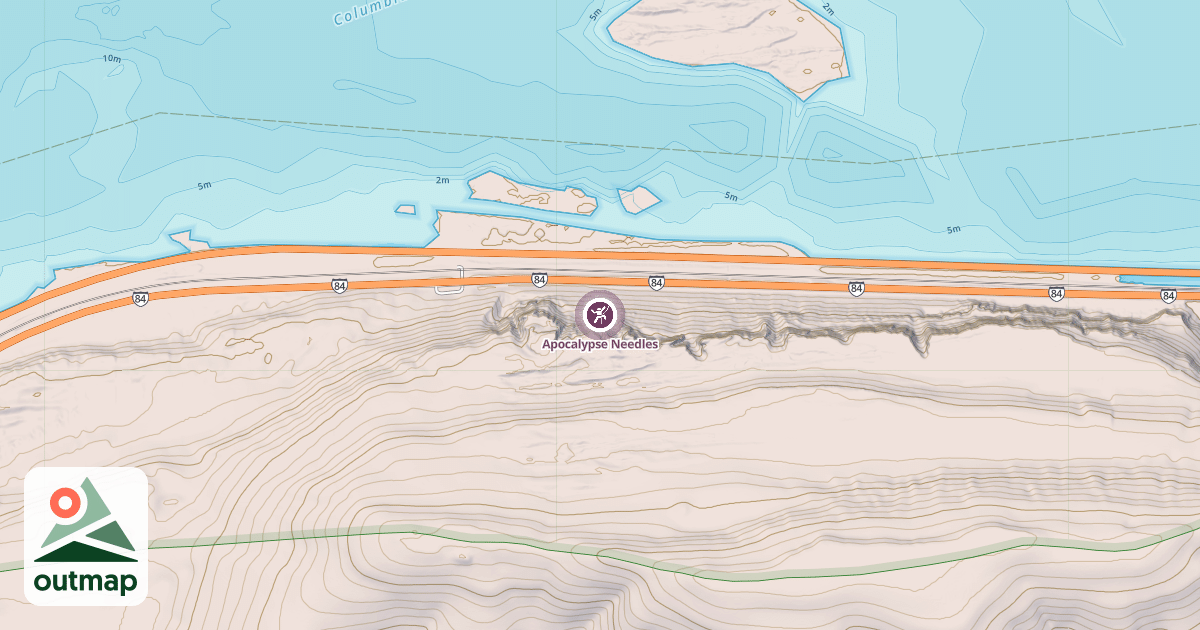 Map of Apocalypse Needles