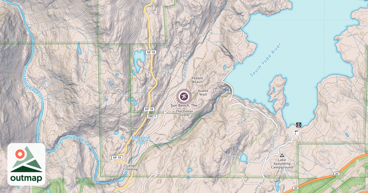 Map of Sun Bench, The