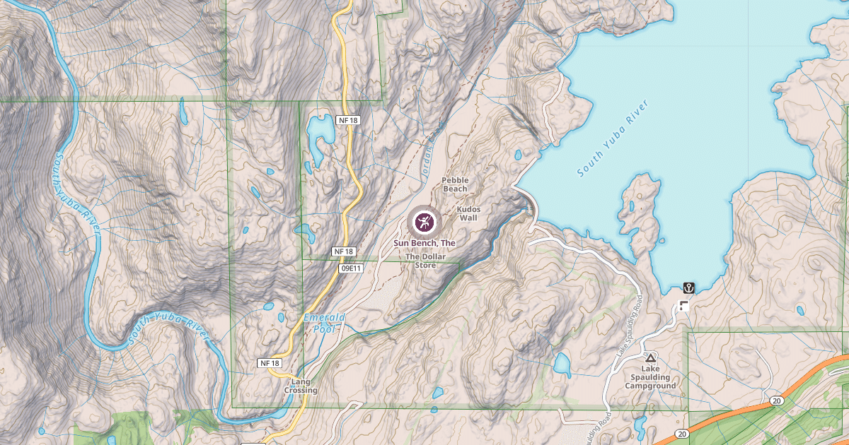 Map preview of Sun Bench, The