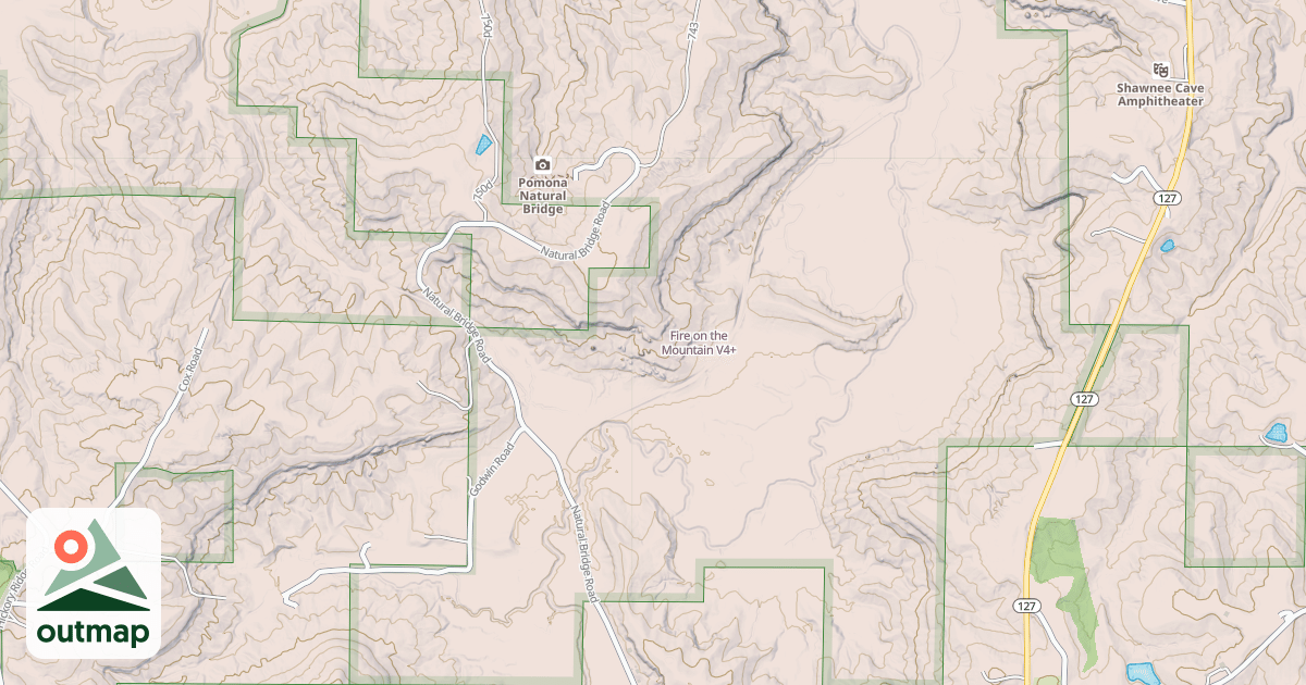 Map of Fire on the Mountain