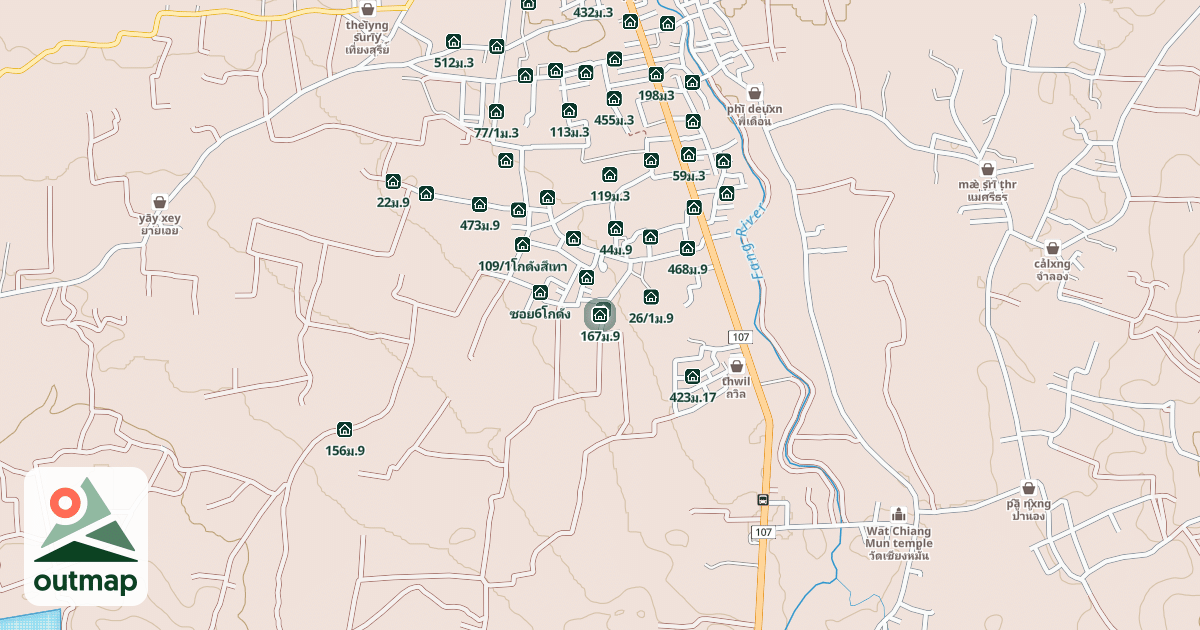 Map of 167ม.9