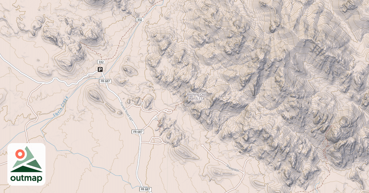 Map of Bitching Old Man
