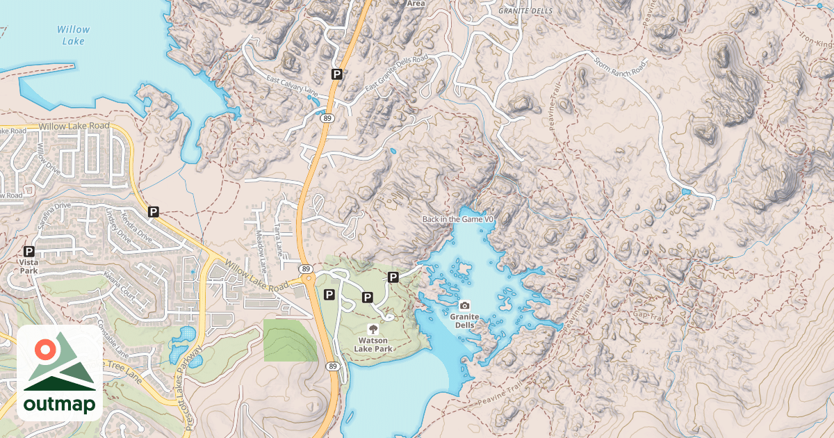 Map of Back in the Game