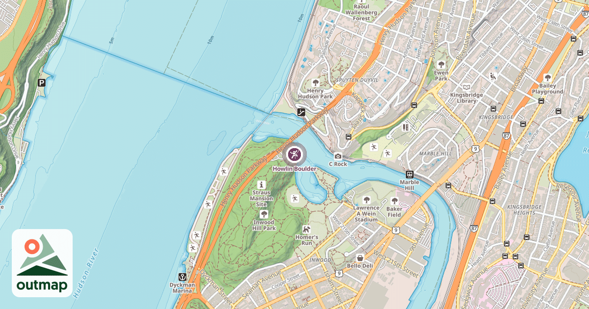Map of Howlin Boulder