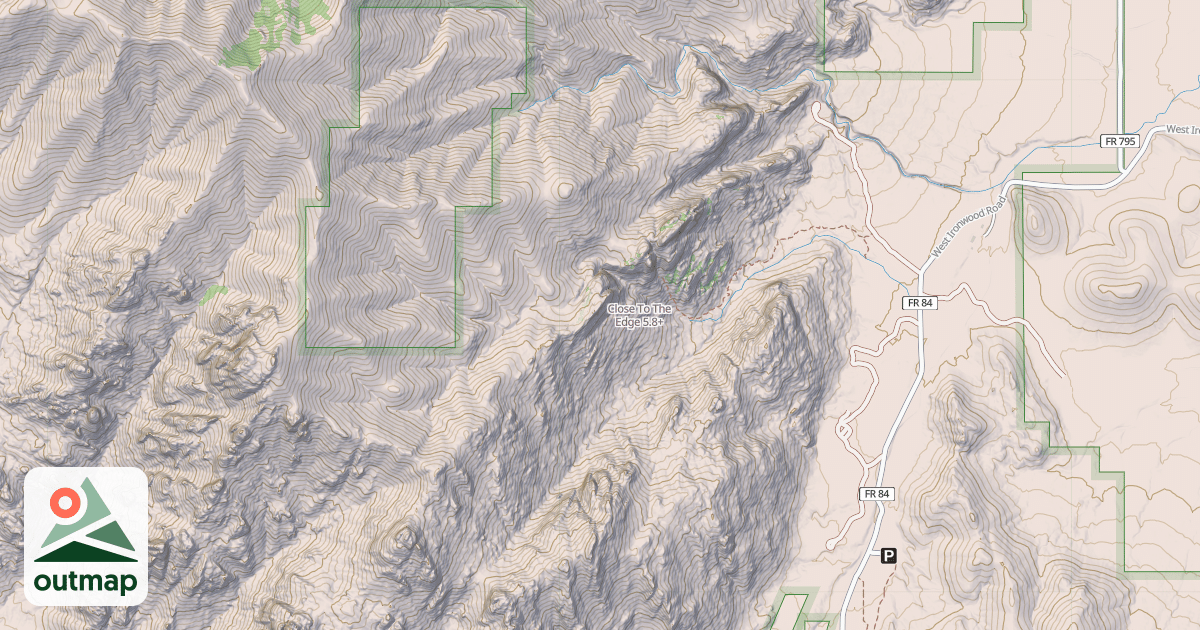 Map of Close To The Edge