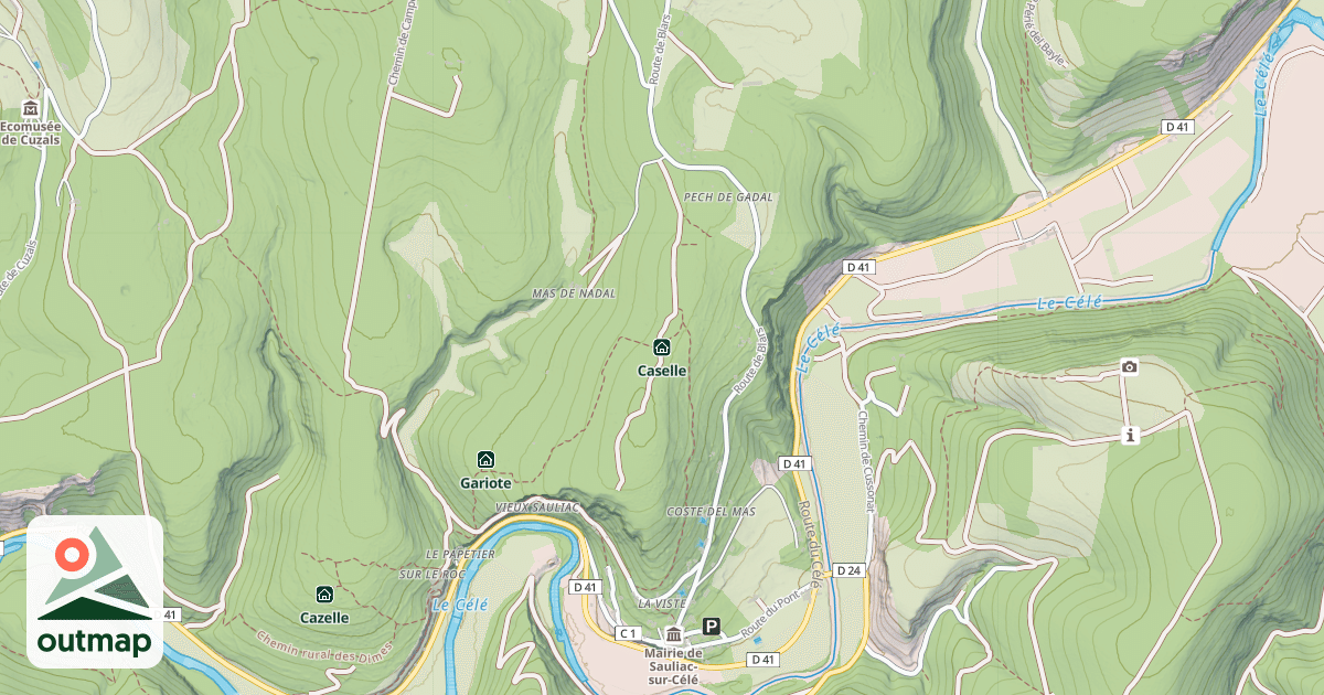 Map of Caselle