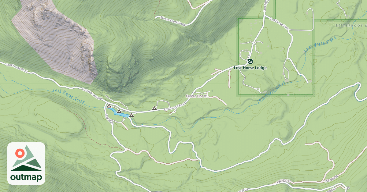 Map of Center Line