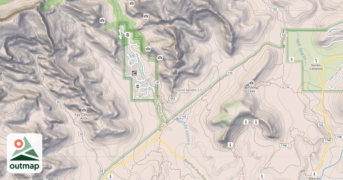 Map of Original Bandito
