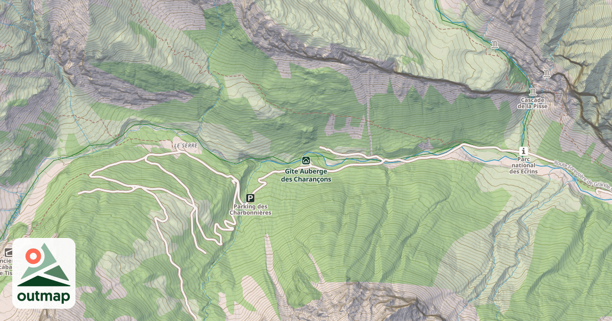 Map of Gîte Auberge des Charançons