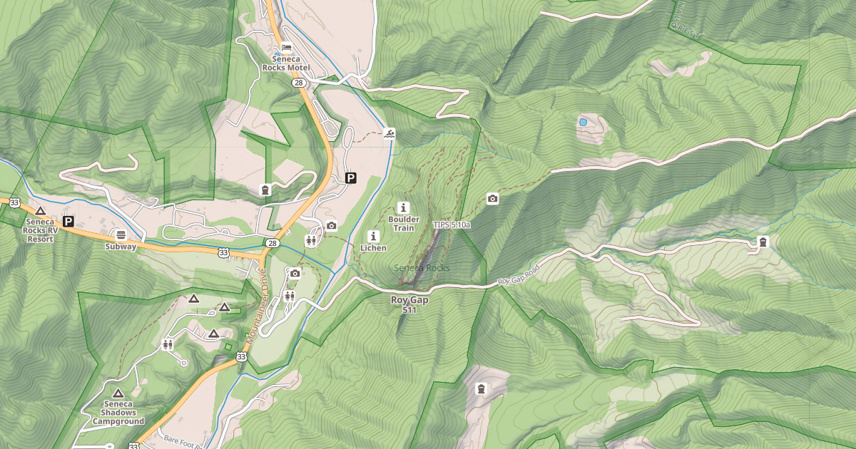 Map preview of TIPS