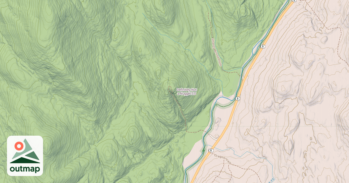 Map of Definitely Not a Nugget