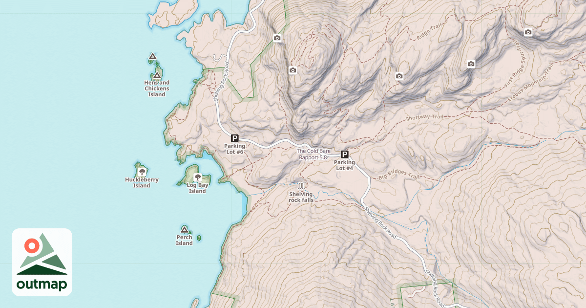 Map of The Cold Bare Rapport