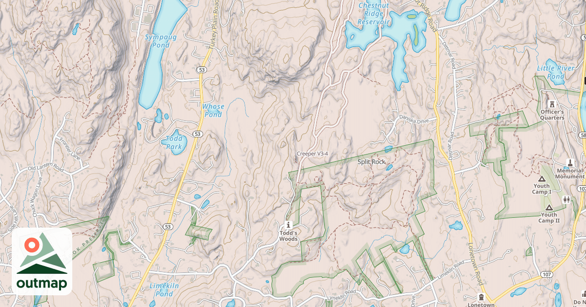 Map of Creeper