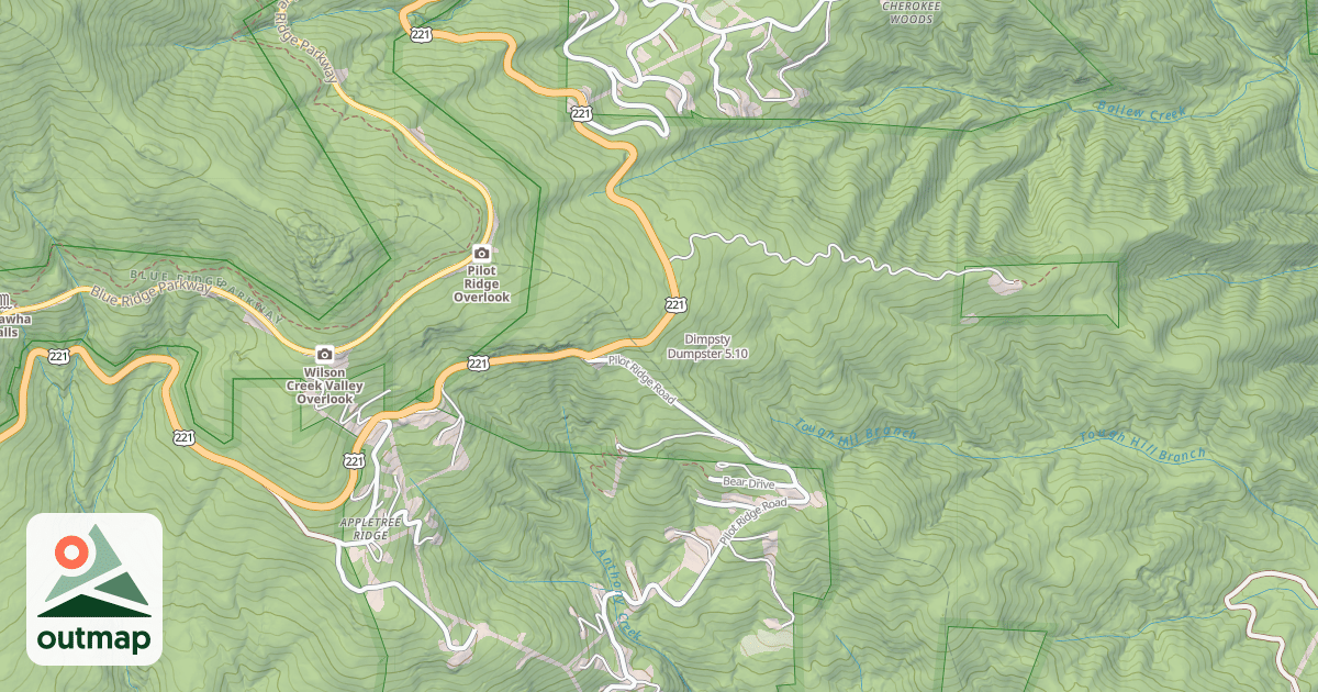 Map of Dimpsty Dumpster