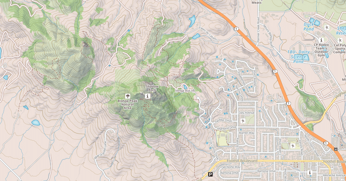 Map preview of Venga Bus