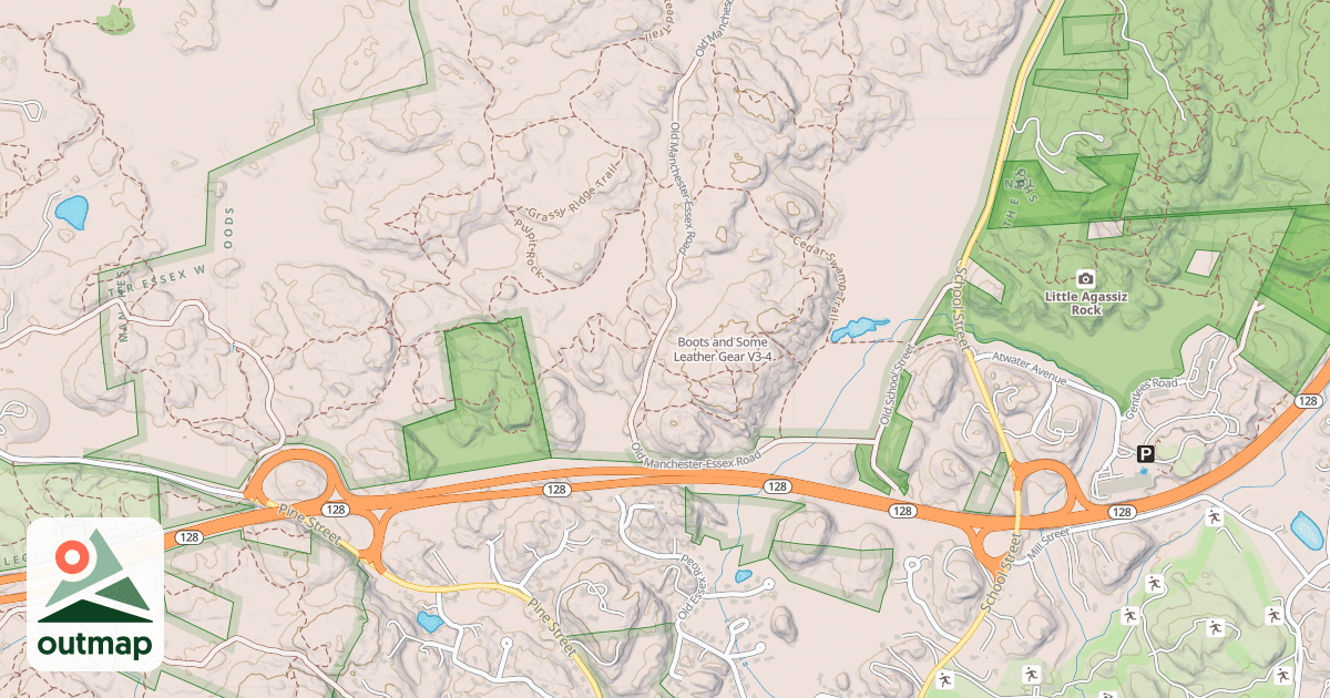 Map of Boots and Some Leather Gear