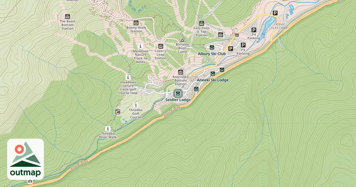 Map of Seidler Lodge