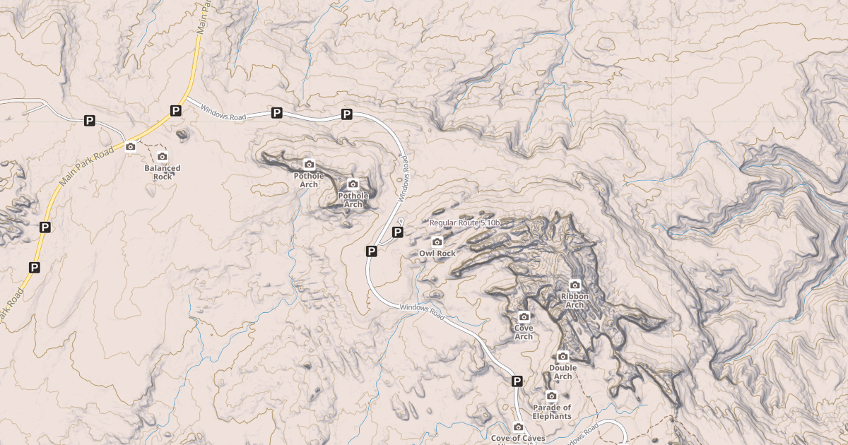 Map preview of Regular Route