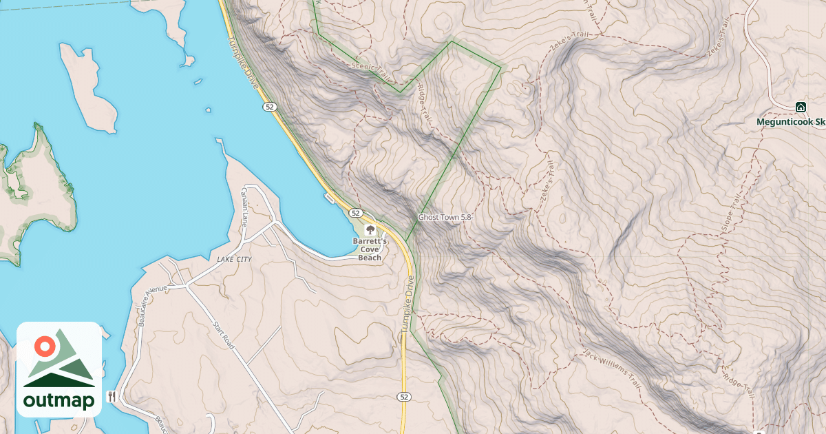 Map of Ghost Town