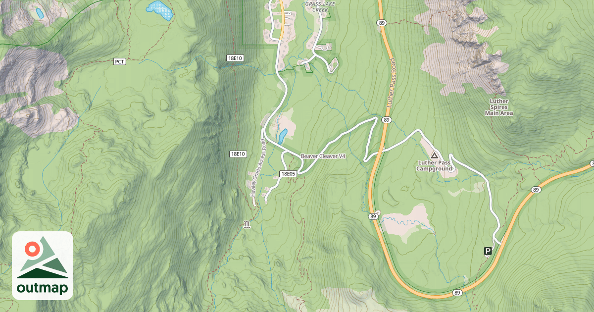 Map of Beaver Cleaver