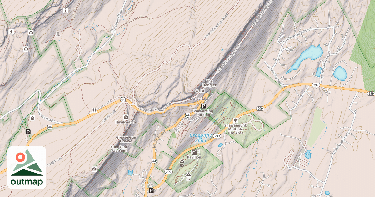 Map of Denise