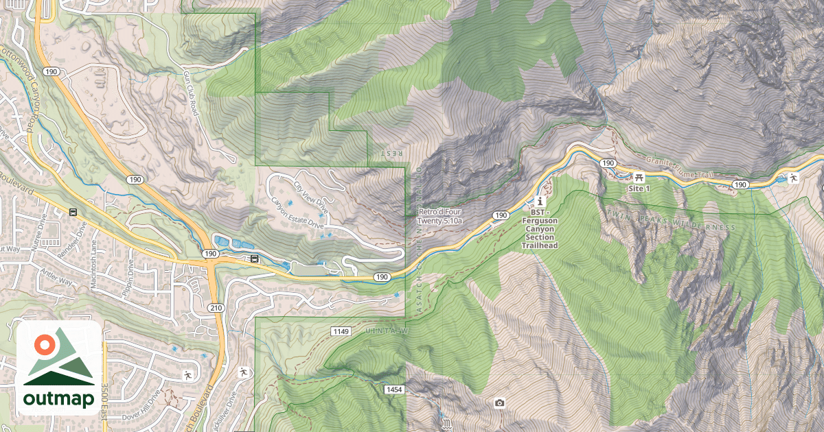 Map of Retro'd Four Twenty