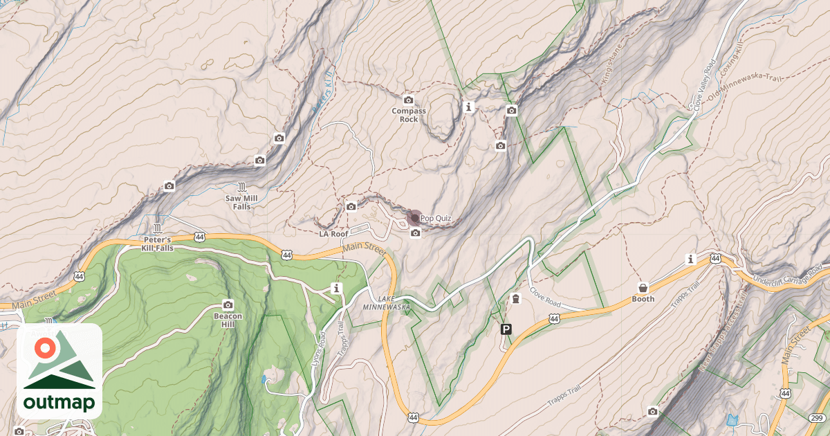 Map of Pop Quiz