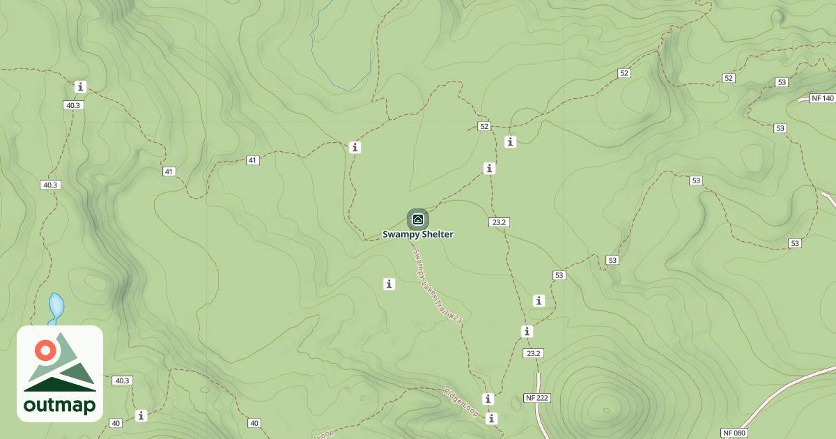 Map of Swampy Shelter