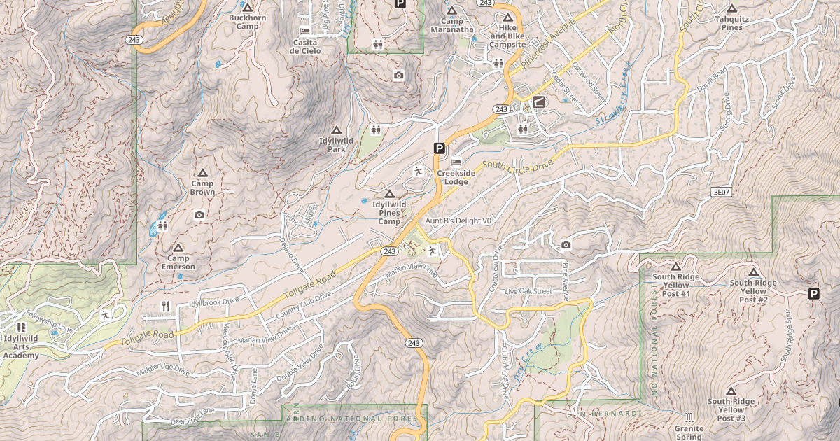 Map preview of Aunt B's Delight