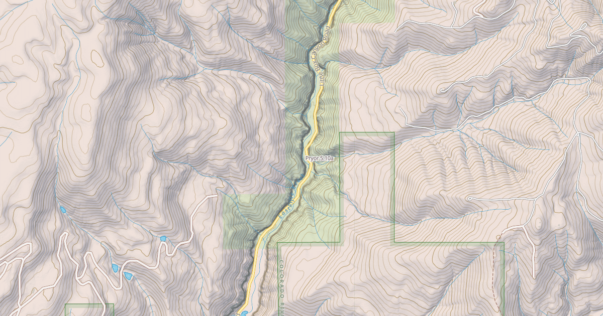 Map preview of Pryor