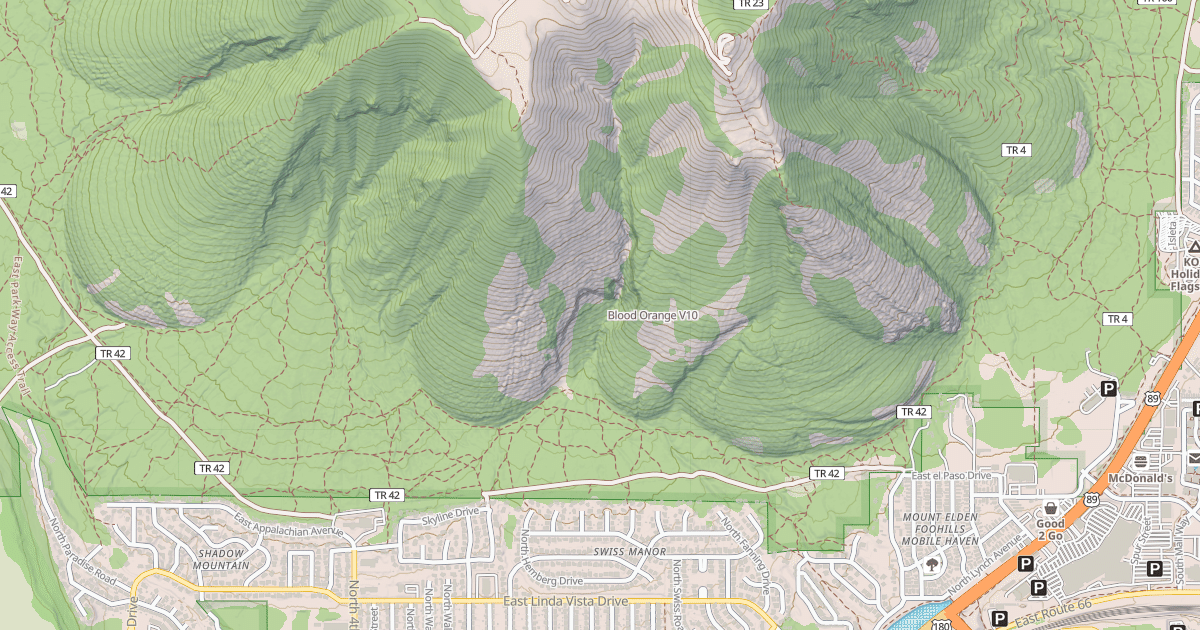 Map preview of Blood Orange