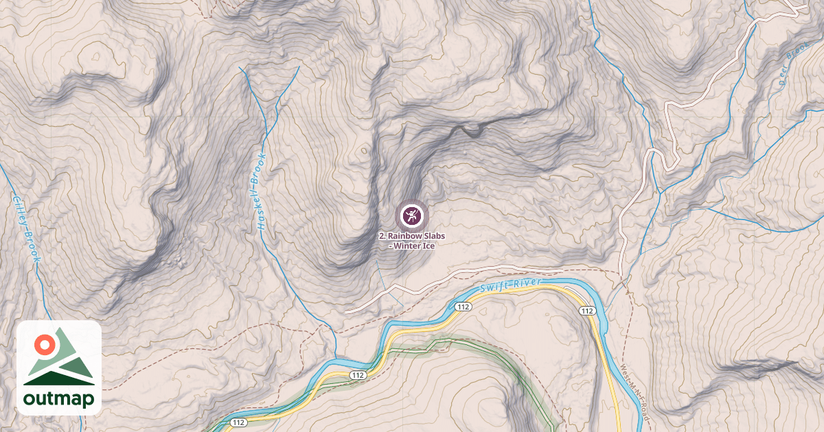 Map of 2. Rainbow Slabs - Winter Ice