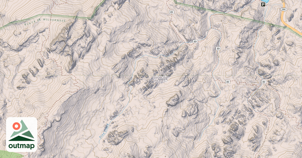 Map of Quicker than the eye