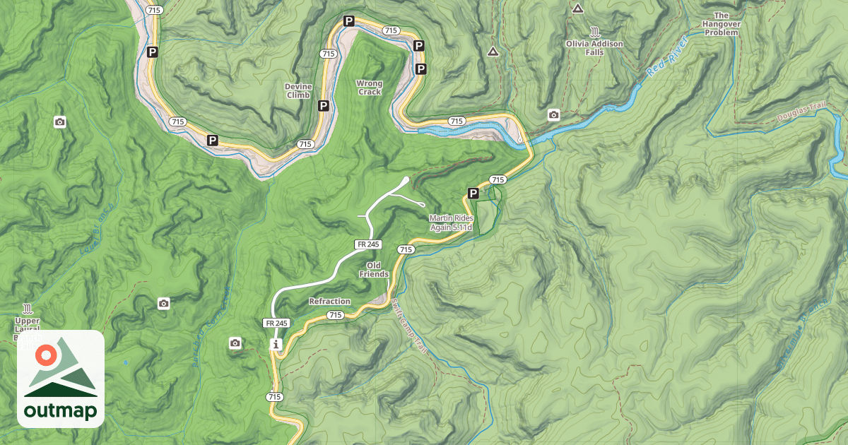 Map of Martin Rides Again