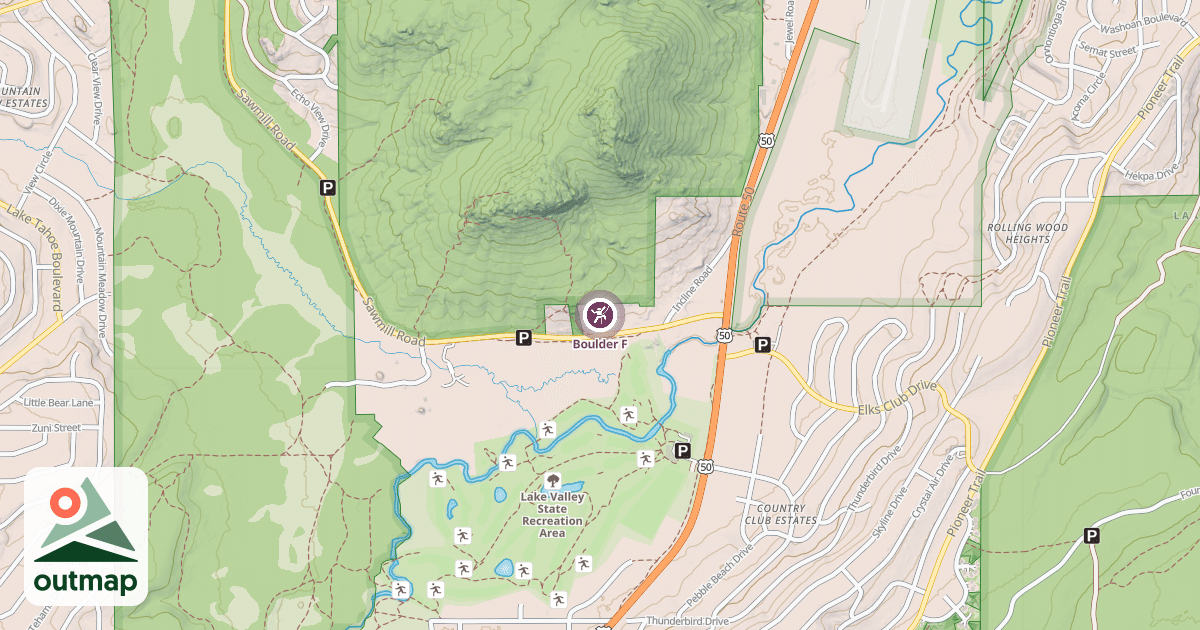 Map of Boulder F