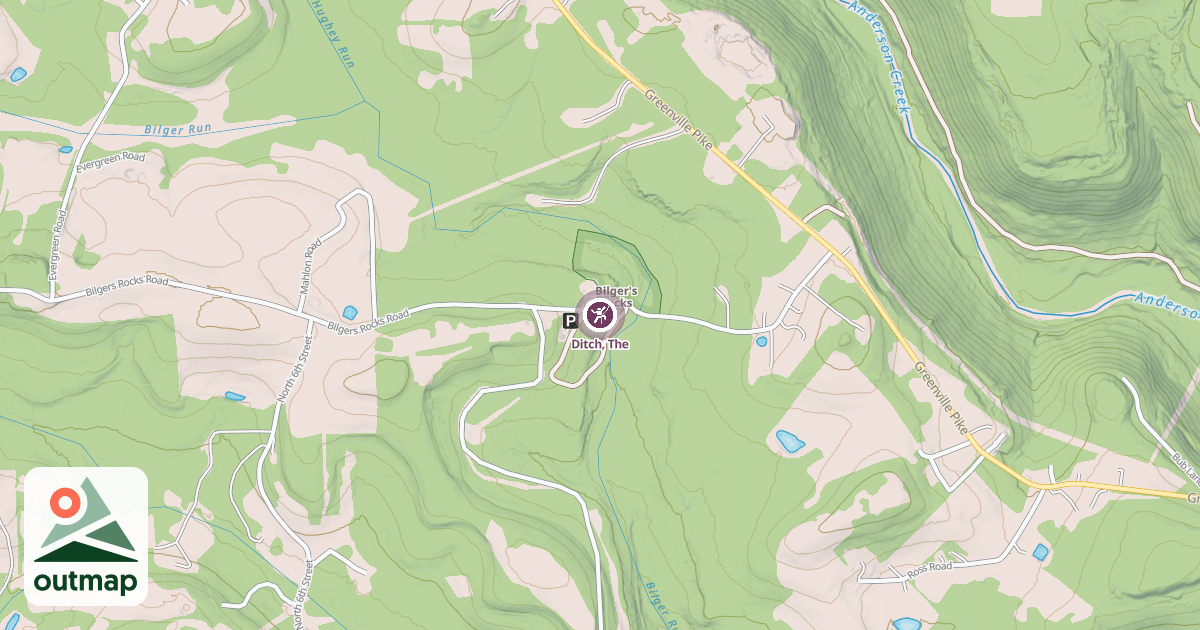 Map of Ditch, The