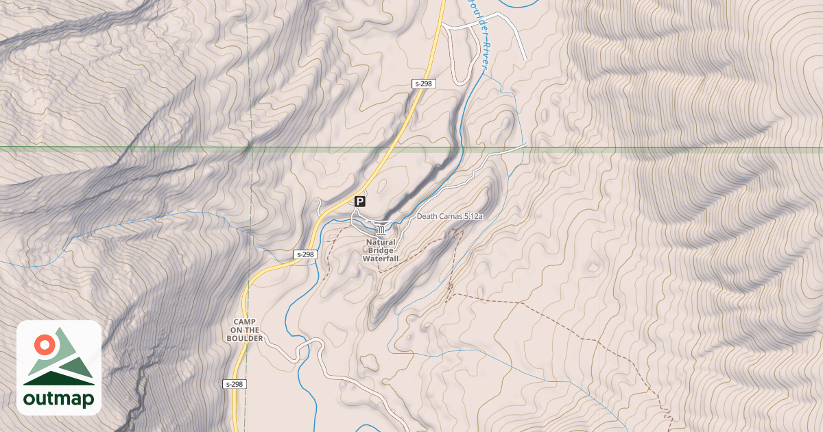 Map of Death Camas
