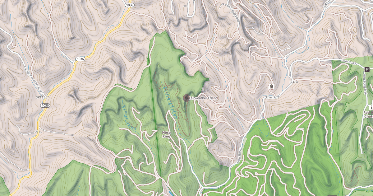 Map preview of Fairweather Friend