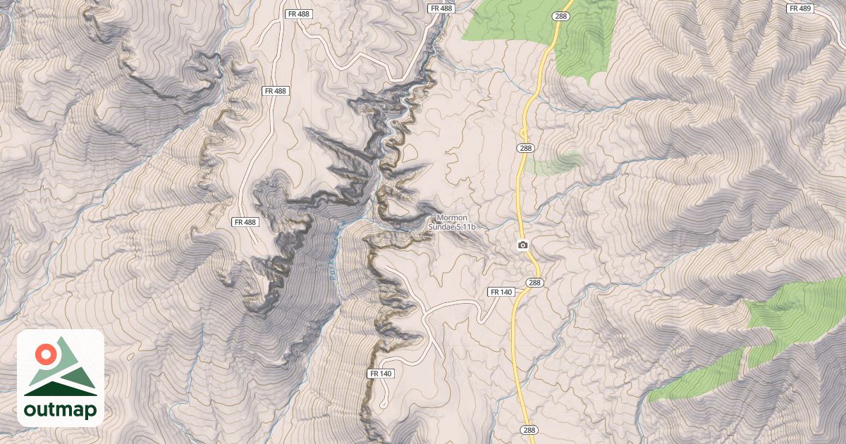 Map of Mormon Sundae