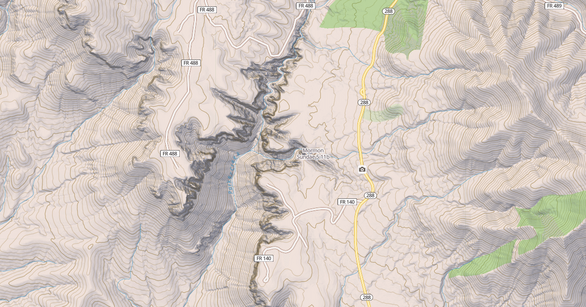 Map preview of Mormon Sundae