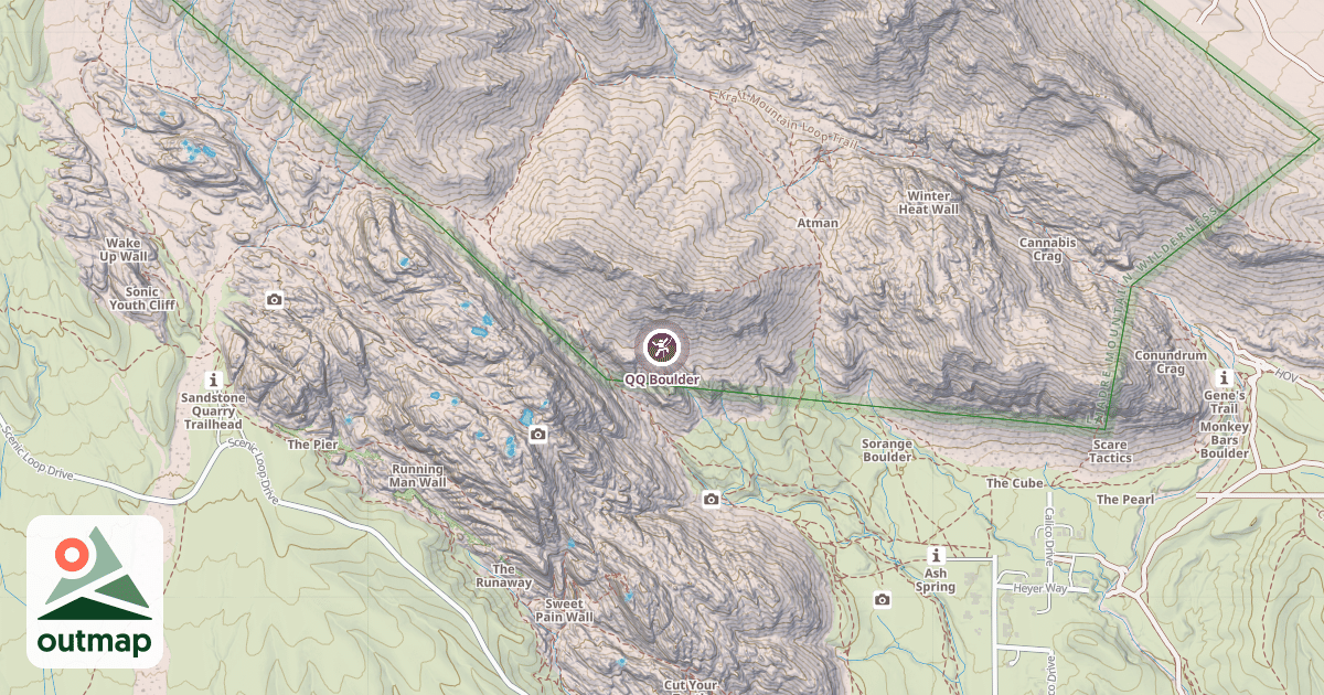 Map of QQ Boulder