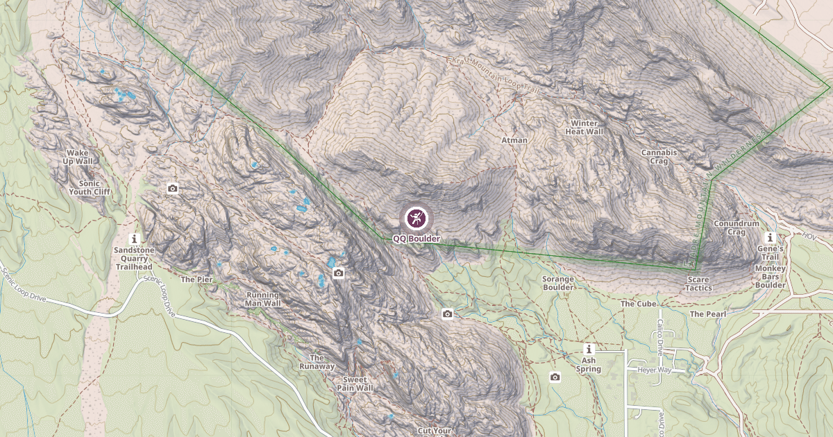 Map preview of QQ Boulder