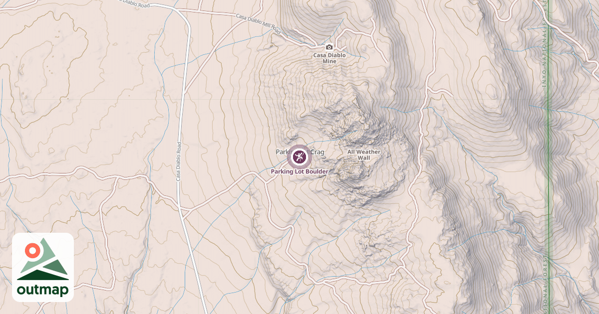 Map of Parking Lot Boulder